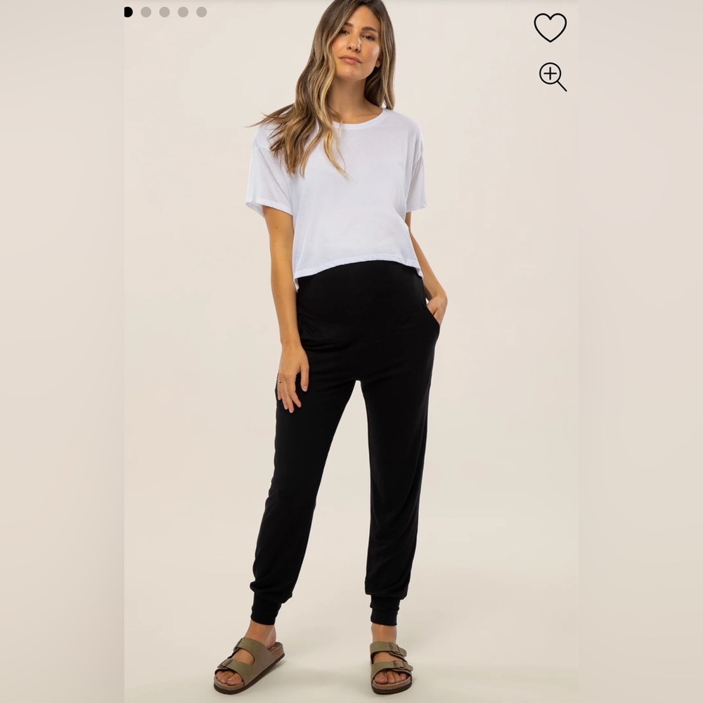 Monroe maternity joggers